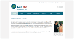 Desktop Screenshot of guasha.com