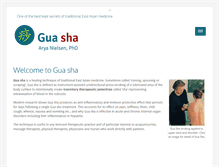 Tablet Screenshot of guasha.com